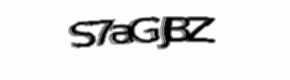Security check image, please type the characters shown
